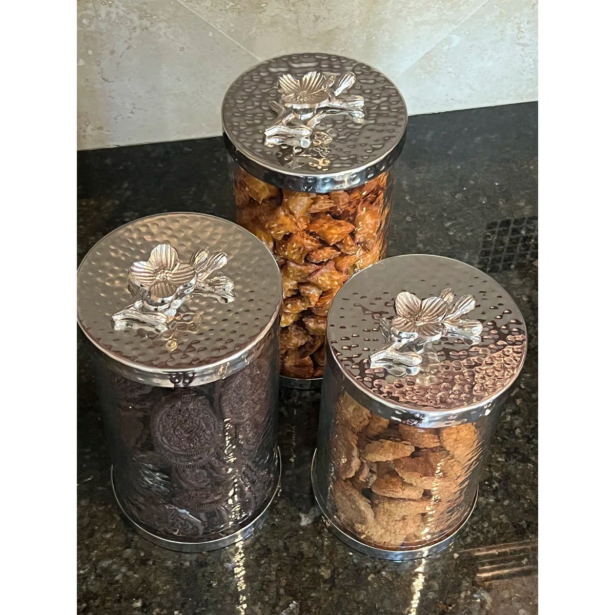 Glass Jar - Set of 3