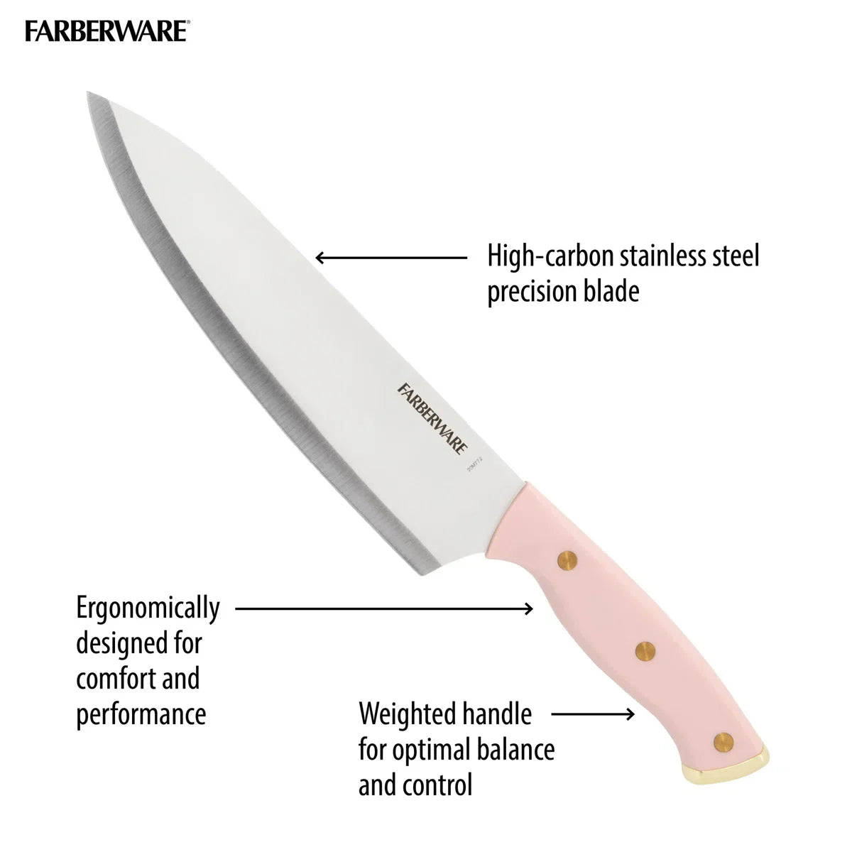 15-Piece Triple Riveted Knife Block Set