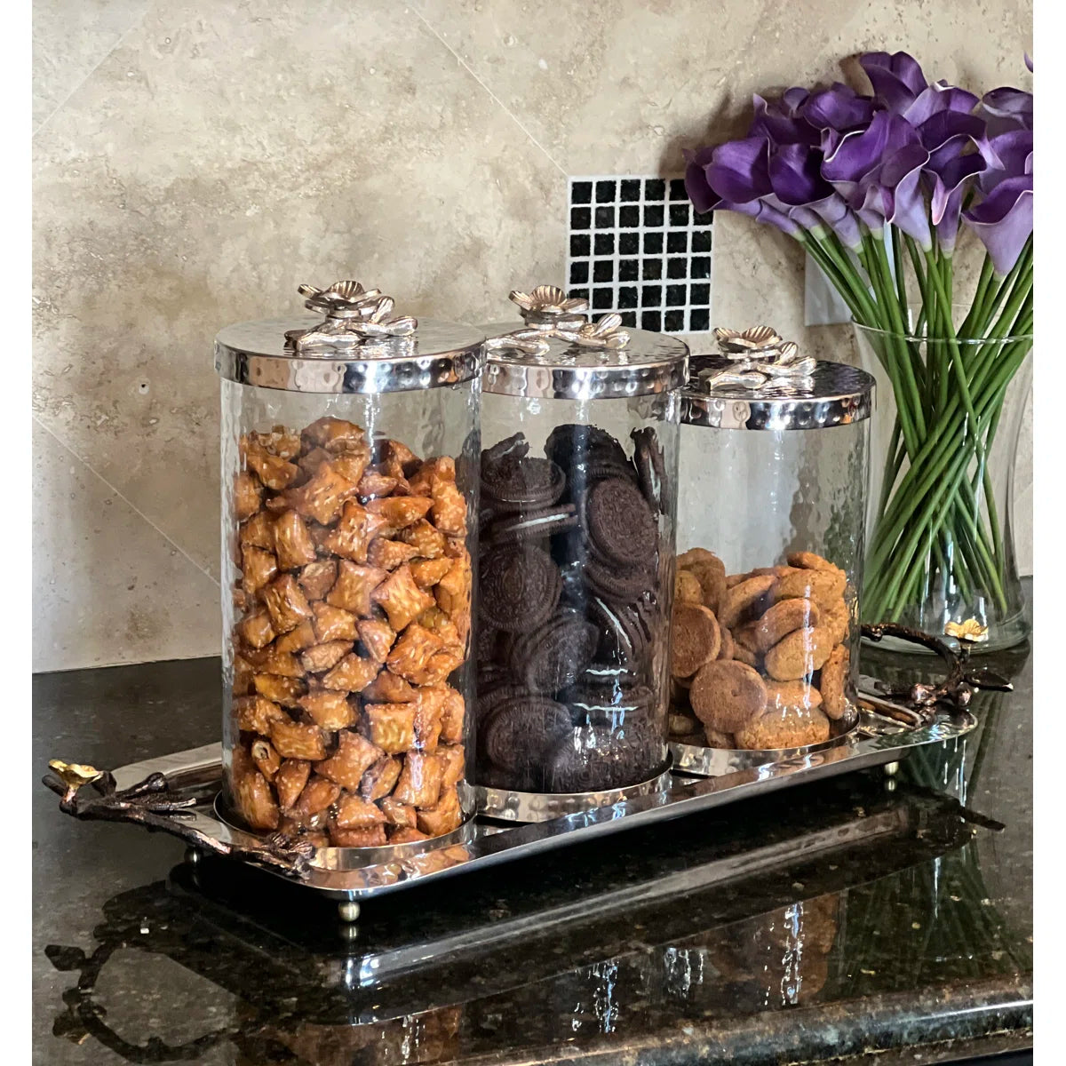 Glass Jar - Set of 3